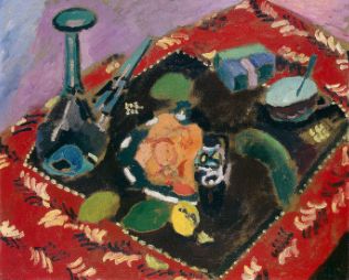 - Matisse -
              - Tapiz rojo -
              - 1906 -
