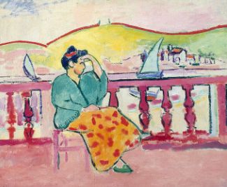 - Matisse -
              - Mujer en una terraza -
              - 1907 -