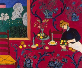 - Matisse -
              - La hatibación roja -
              - 1908 -