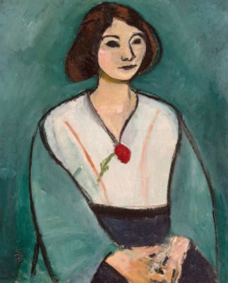 - Matisse -
              - Mujer de verde -
              - 1909 - 