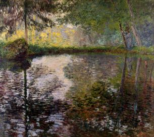 - Monet -
              - Puente en Montgeron -
              - 1875-1877 -