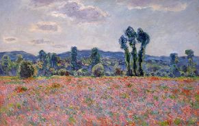 - Monet -
              - Campo de amapolas -
              - 1890 -