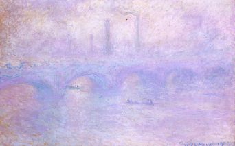 - Monet -
              - Puente de Waterloo bajo la niebla -
              - 1903 -