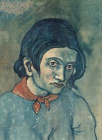 - Picasso -
              - Busto de mujer -
              - 1902 - 1903 -