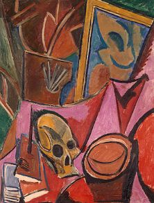 - Picasso -
              - Composicin con calavera -
              - 1908 -