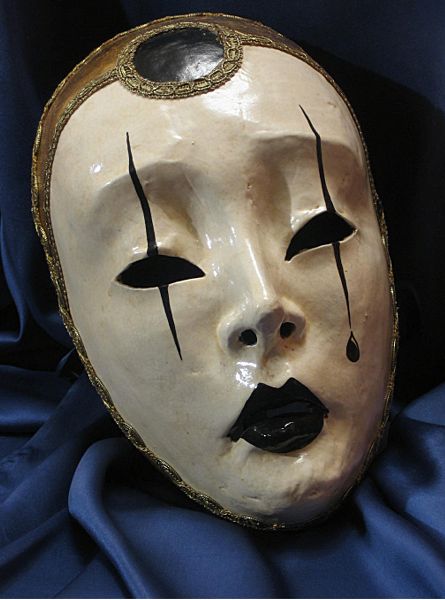  · Máscara Pierrot ·